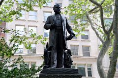 06-07 President Chester Alan Arthur Monument Designed by George Edwin Bissell 1899 New York Madison Square Park